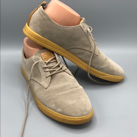 Clae Ellington Suede Sneaker Lace Up 5 